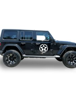 Decal star punisher Compatible with Jeep Wrangler 2019-Present