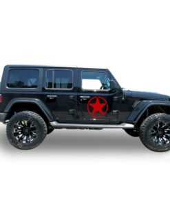 Decal stars Compatible with Jeep Wrangler 2019-Present