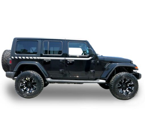 Decal Sticker Compatible with Jeep Wrangler 2019