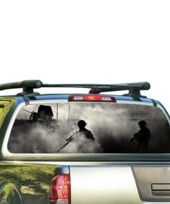 Army Perforated for Nissan Frontier decal 2004 - Present