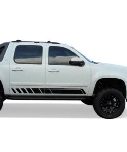 Side door Sticker Design, vinyl for Chevrolet Avalanche decal 2015 - Present