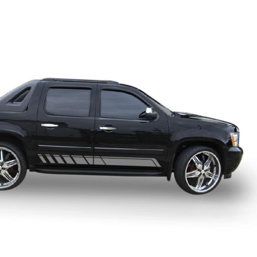 Side door Sticker Design, vinyl for Chevrolet Avalanche decal 2015 - Present