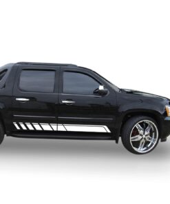 Side door Sticker Design, vinyl for Chevrolet Avalanche decal 2015 - Present