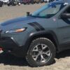Fender hash stripes Jeep Cherokee Trailhawk 2015-present