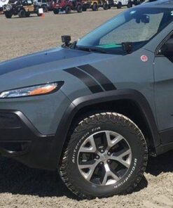Fender hash stripes Jeep Cherokee Trailhawk 2015-present