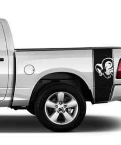 Dodge Bed Decal Sticker Dodge Ram 2009 - Present