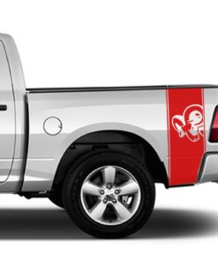 Dodge Bed Decal Sticker Dodge Ram 2009 - Present