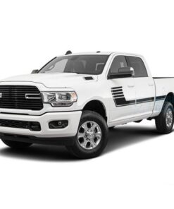 Big Hockey Side Stripes Decals Graphics Vinyl For Dodge Ram Crew Cab 3500 Bed 64 Side Door Sticker