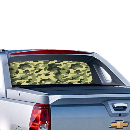 Camouflage Perforated for Chevrolet Avalanche decal 2015 - Present