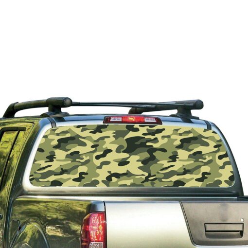 Camo Perforated for Nissan Frontier decal 2004 - Present