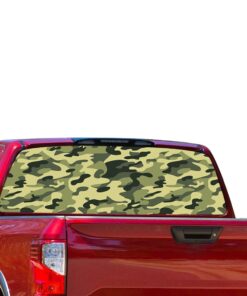 Army Perforated for Nissan Tittan decal 2012 - Present