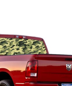 Camouflage Perforated for Dodge Ram decal 2015 - Present