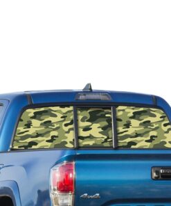 Army Perforated for Toyota Tacoma decal 2009 - Present