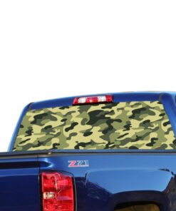 Camouflage Perforated for Chevrolet Silverado decal 2015 - Present