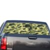 Green Army Perforated for GMC Sierra decal 2014 - Present