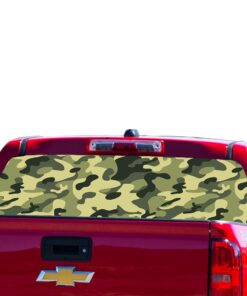 Camouflage Perforated for Chevrolet Colorado decal 2015 - Present