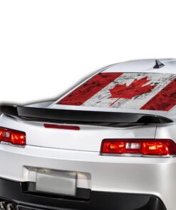 Canada Flag Perforated for Chevrolet Camaro decal 2015 - Present