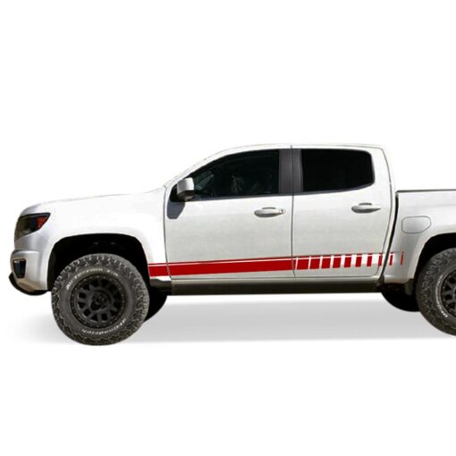 Side door design for Chevrolet Colorado decal 2015 - Present