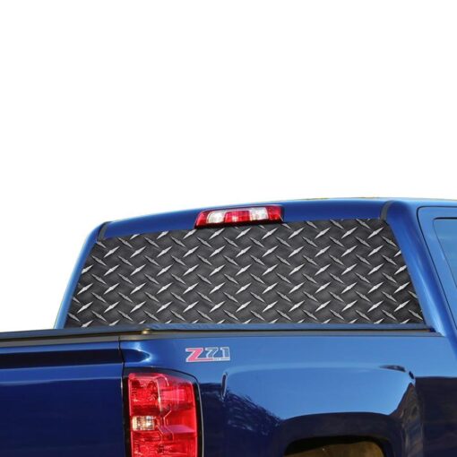 Iron Perforated for Chevrolet Silverado decal 2015 - Present