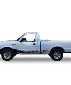 Decal Design For Ford Ranger Regular Cab 1998 - 2012 Black