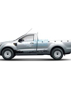 Decal Design For Ford Ranger Regular Cab 2011 - Present Black