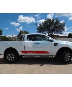 Decal For Ford Ranger Super Cab 2011 - Present Red