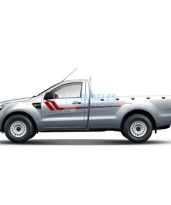 Decal Vinyl Design For Ford Ranger Regular Cab 2011 - Present Red