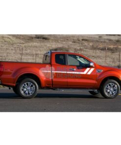 Decal Vinyl Design For Ford Ranger Super Cab 2011 - Present White