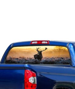 Wild Deer Perforated for Toyota Tundra decal 2007 - Present