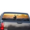 Deer 2 Perforated for GMC Sierra decal 2014 - Present