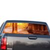 Deer 3 Perforated for GMC Sierra decal 2014 - Present