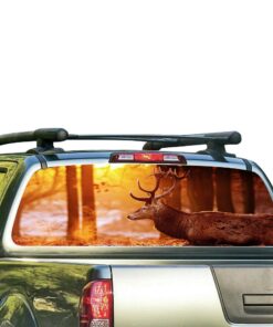 Deer 1 Perforated for Nissan Frontier decal 2004 - Present