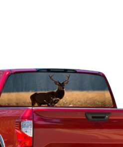 Deer Perforated for Nissan Titan decal 2012 - Present