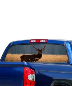 Deer Perforated for Toyota Tundra decal 2007 - Present