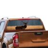 Deer Rear Window Perforated for Nissan Navara decal 2012 - Present