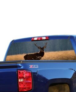 Deer Perforated for Chevrolet Silverado decal 2015 - Present