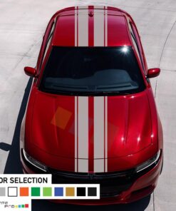 Decal Vinyl Body Stripe Kit For Dodge Charger SRT RT 2011 - Present