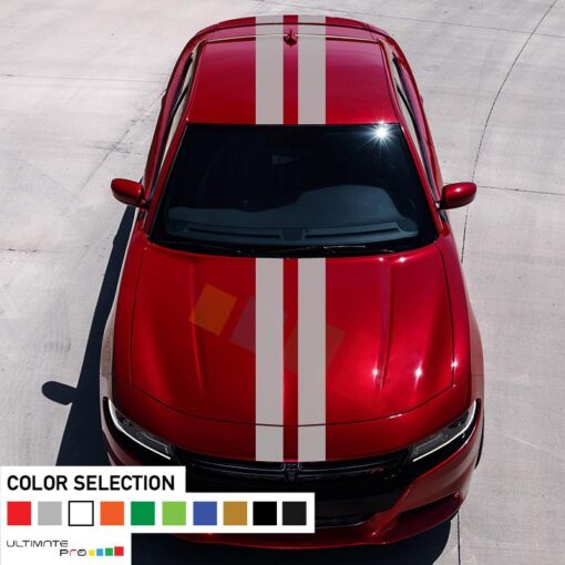 Decal Sticker Full Body Stripe Kit For Dodge Charger SRT 2011 - Present