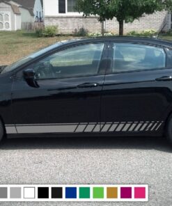 Door Stripes Decal Vinyl Racing For Dodge Dart 2015 - Present