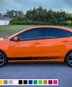 Door Stripes Decal Vinyl Racing For Dodge Dart 2015 - Present