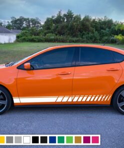 Door Stripes Decal Vinyl Racing For Dodge Dart 2015 - Present