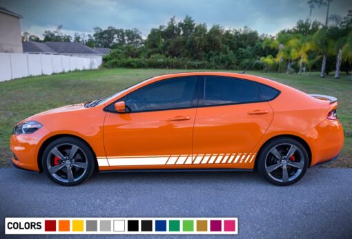 Door Stripes Decal Vinyl Racing For Dodge Dart 2015 - Present