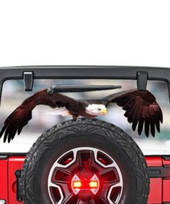 Eagle Perforated for Jeep Wrangler JL, JK decal 2007 - Present