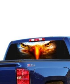 Eagle 2 Perforated for Chevrolet Silverado decal 2015 - Present