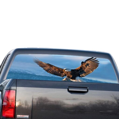 Eagle 2 Perforated for GMC Sierra decal 2014 - Present
