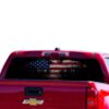USA Eagle Perforated for Chevrolet Colorado decal 2015 - Present
