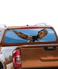 Eagle 2 Rear Window Perforated for Nissan Navara decal 2012 - Present