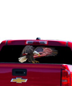 USA Eagle Perforated for Chevrolet Colorado decal 2015 - Present