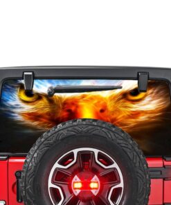 Eagle Eyes Perforated for Jeep Wrangler JL, JK decal 2007 - Present