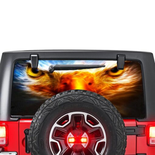 Eagle Eyes Perforated for Jeep Wrangler JL, JK decal 2007 - Present